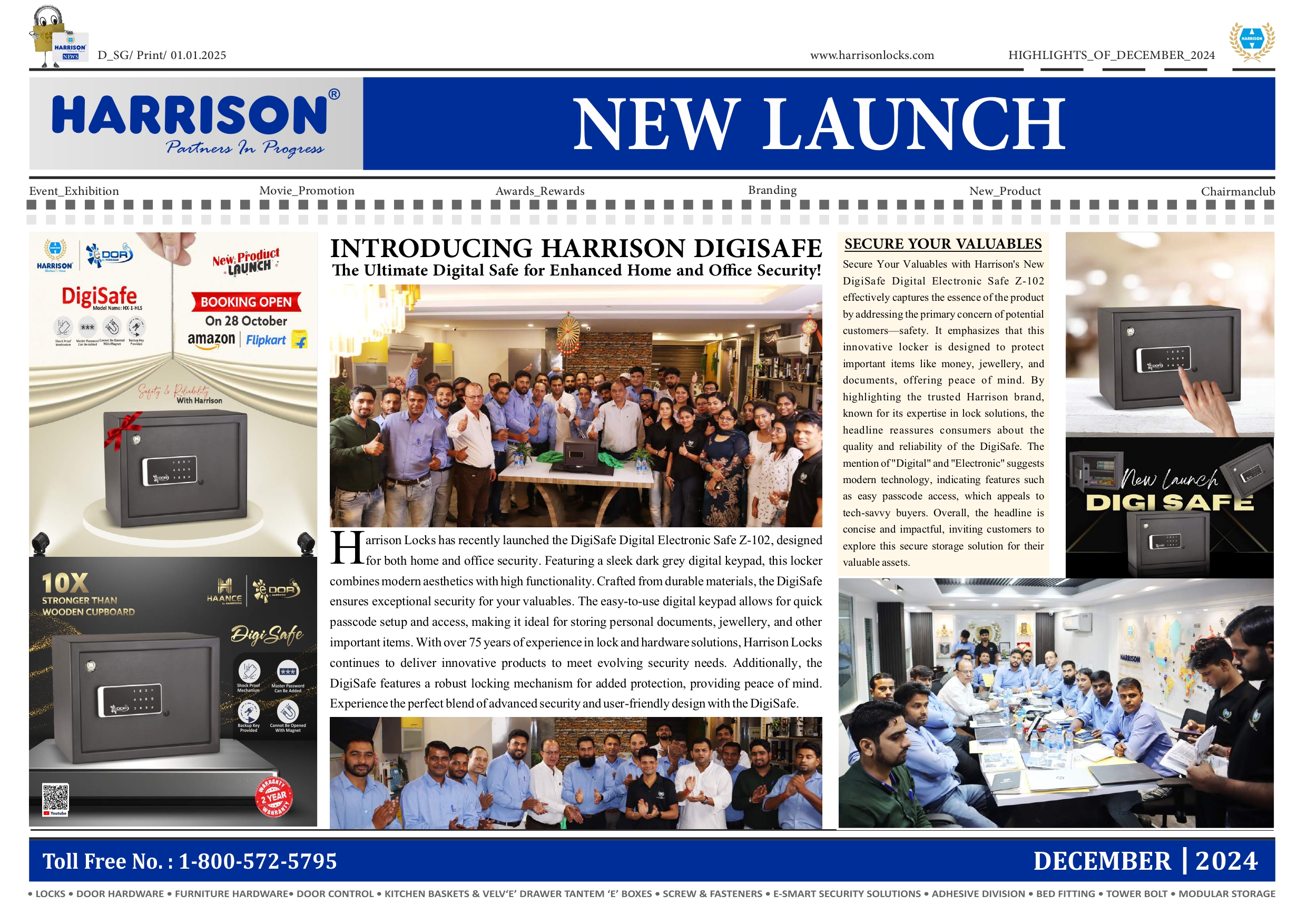 Harrison Monthly Newsletter